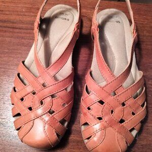 Earth Origins Belle Brielle Ginger Spice/Orange sandals